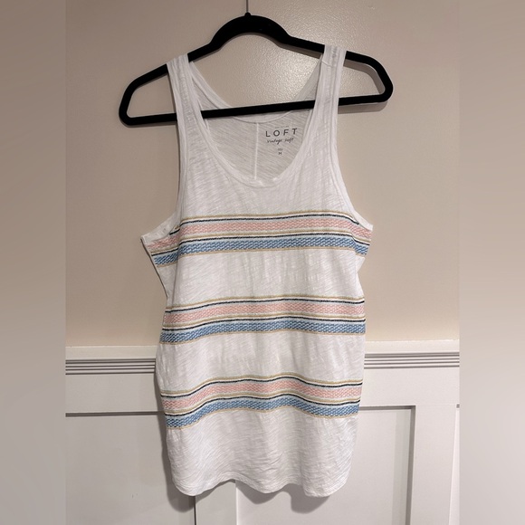 LOFT Tops - Loft embroidered tank